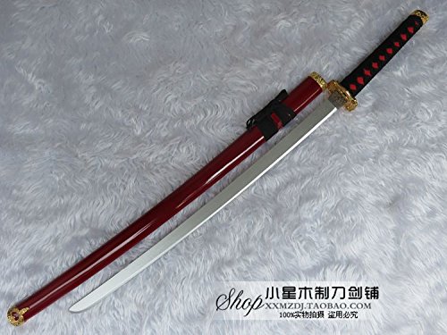 The Sword Dance Touken Ranbu Online Kashuu Kiyomitsu Sword with Sheath Wood Weapon Cosplay Prop-xiaoxing