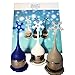 Snowflake Silicone Stainless Loose Leaf Tea Infuser/Strainer Set