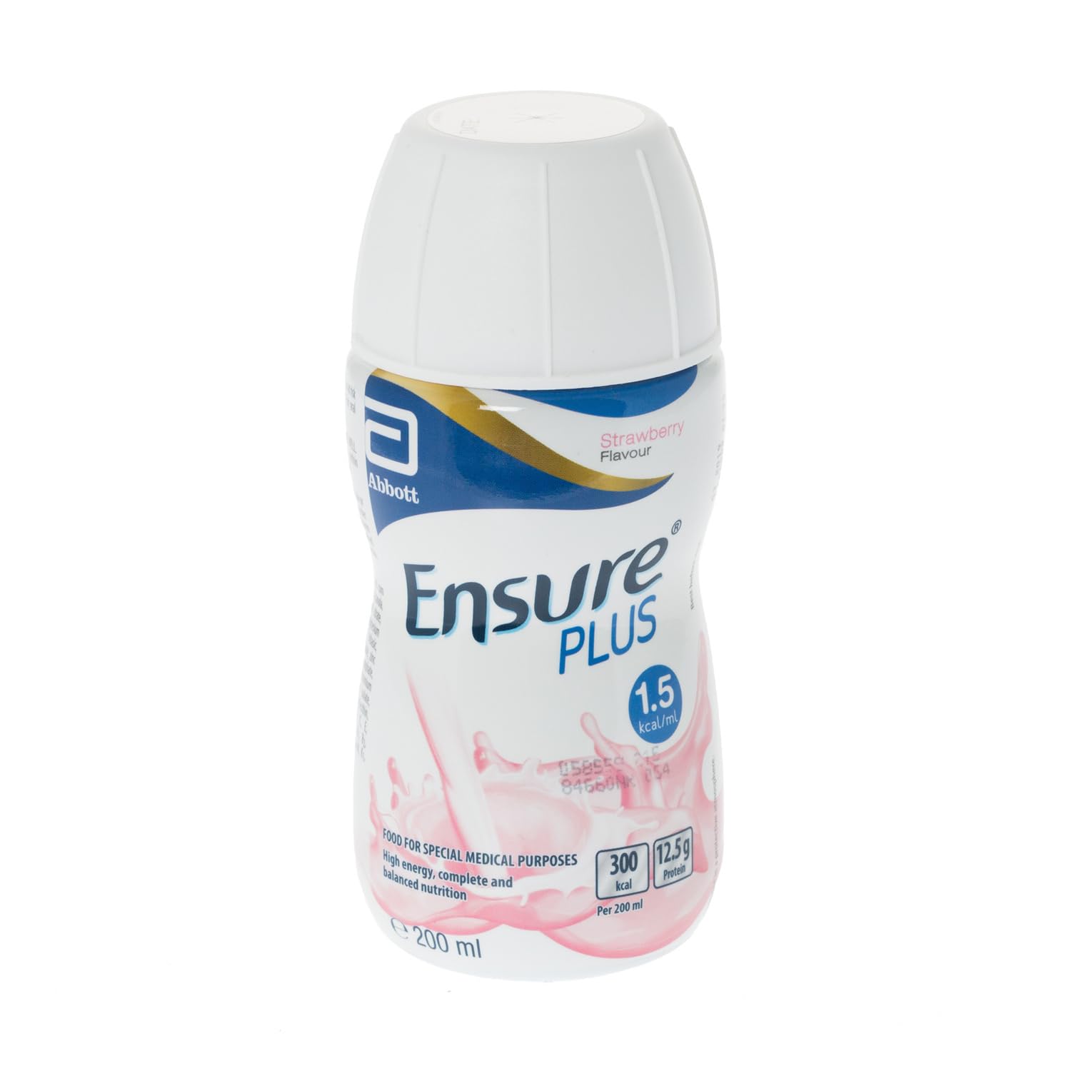 Ensure Plus Milkshake Style Nutritional Supplement Drink Flavour Contains Protein Vitamins and Minerals, Strawberry, 200ml (Pack of 24)