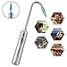 Fire Lighter Jet Flame Butane Gas Windproof Refillable Long Reach Safety Igniter for Open Fires Gas Hob Stove Oven Wood Burners Fireplace Grills BBQ Cookers Camping Firework (NO Butane PREFILLED)
