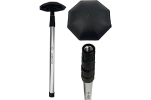 CADDYDADDY North Pole Golf Club Protector Travel Support Arm | August 2024 - New Upgraded Model Stronger Attachment Mechanism, Custom ABS Molds & Improved Impact Stress Points | 1 Year Full Replacement Coverage