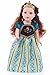 Little Adventures Scandinavian Princess Coronation Doll Dress - Doll Not Included - Machine Washable Child Pretend Play and Party Doll Clothes with No Glitter