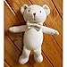 Organic Cotton Baby First Doll (No Dyeing Natural Organic Cotton) … (Lovely bear 11 inches)