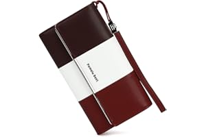 Pomelo Best Wristlet Wallet for Women - RFID Blocking, Large Capacity with Multiple Credit Card Holders and Cellphone Compartment