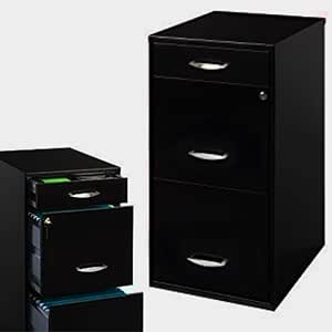 Easy&FunDeals - Archivador vertical de metal con 3 cajones y 3 cajones