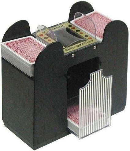 Casino 6 Deck Automatic Card Shuffler Bridge and Stand by Card Shufflers