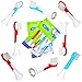 ITECHNIK Kids Replacement Heads for Philips Sonicare HX6034 Head Replacement Compatible With Electric Toothbrush Philips Sonicare Kids Standard, Blue 4 pcs, Red 4 pcs, 8 Count, Fit Age 4+