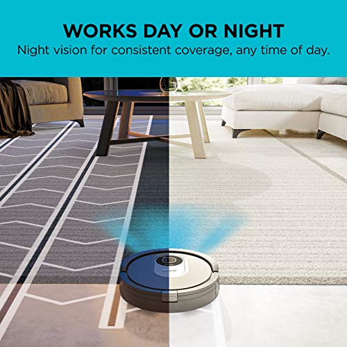 Shark AI Robot Vacuum, Smart Mapping|Scheduling|Pet Hair Pick Up|Logical Navigation, Black/Silver (RV2001), Carpet - View 11