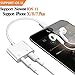 Lightning Adapter Headphone for iPhone8/8Plus iPhoneX/10 iPhone 7/7Plus/6/6Plus 2in1 Lightning Jack Earphone to 3.5mm AUX Jack Adaptor Splitter Cable(Audio+Charge)Support iOS 11 or Later (White)…