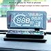 Head-up Display GPS Navigation – Bysameyee Universal Car Dash Mount Cell Phone Holder Reflective Film, Vehicle HUD Smartphone Holder Mount for iPhone Android Phones (HUD Navigation)