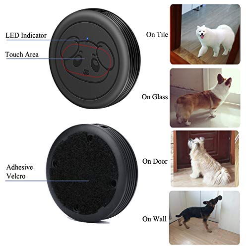 EverNary Dog Door Bell Wireless Doggie Doorbells for Potty Training with Warterproof Touch