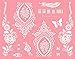 Reusable Micronet Mesh Stencil Tattoo Stencil Template 1 Large Sheet Mes01