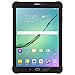 AMZER Rugged Silicone Skin Jelly Case for Samsung GALAXY Tab S2 8.0 SM-T710, Black (AMZ97951)