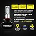NOVSIGHT 9005 HB3 LED Headlight Bulbs Conversion Kit CSP LED Chip 6500K Cool White 50W 8000LM - 3 Year Warranty
