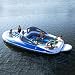 6-Person Inflatable Bay Breeze Boat Island Party Island