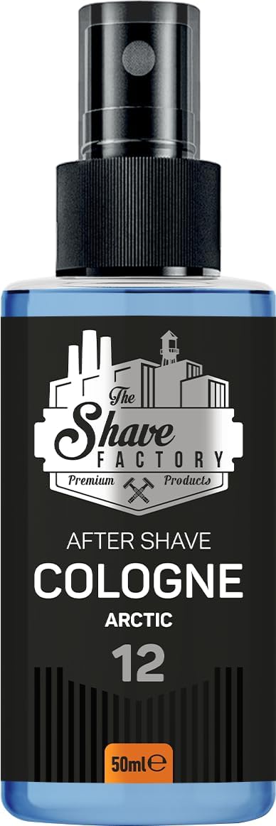 The Shave Factory After Shave Cologne 50ML Arctic Fragrance Freshness Comfort