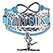 Infinity Collection Gymnastics Bracelet- Gymnastics Adjustable Charm Bracelet- Gymnastics Jewelry - Gift For Gymnast