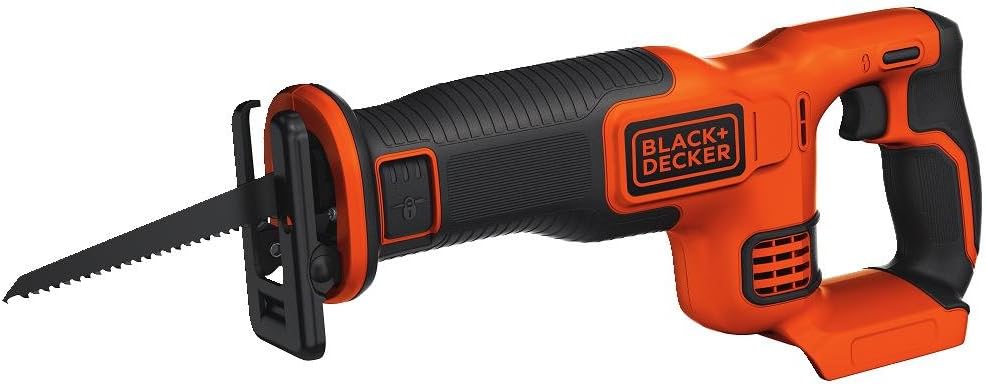 BLACK+DECKER 20V MAX Reciprocating Saw, Tool Only (BDCR20B) - - 