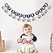Kitticcino Baseball 1st Birthday Monthly Photo Banner Baseball Theme First Year My Rookie Year Banner for First Birthday Party Decorations Baby Shower Supplies