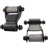 BST BSSP Pair 722-020 Leaf Spring Shackle Rear Shackle Repair Kit Compatible with 1997-10 Dodge Dakota Van Raider Left LR &amp; Right RR Side