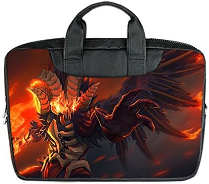 JIUDUIDODO Custom Novelty Game Dota 2 Nylon Waterproof Bag Computer Bag Handbag for Laptop 15" (Twin sides)