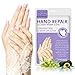 Moisturizing Gloves Hand Mask Gloves Overnight Bedtime 3 Pack, Natural Therapy Collagen Spa Treatment Gloves for Dry Sensitive Irritated Skin,Suit for Men & Women
