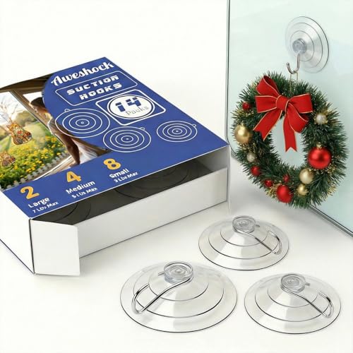 Aweshock Suction Cup Hooks
