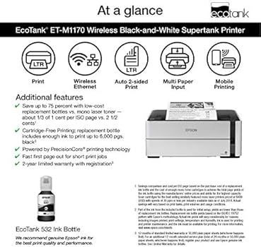 ecotank vs laser printer