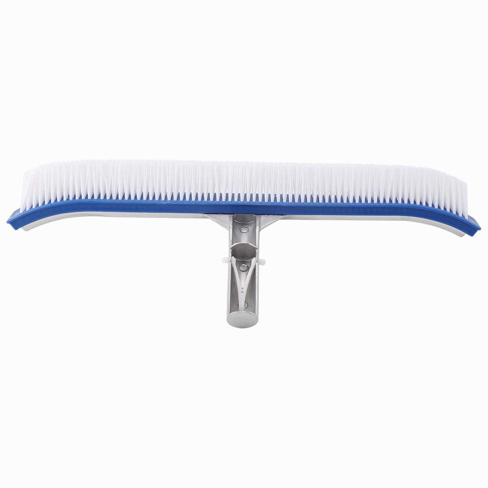 TOPINCN Swimming Pool Plastic Brush 18Inch Bottom Walls Tiles Floors Cleaning Aluminum Connector Dirt Moss Pond Spa Hot Spring Tools Supplies