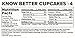 KNOW Foods Gluten Free Cupcakes, Low Carb, Paleo + Keto Friendly - 4 Count