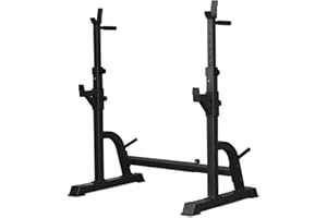 BARWING Bench Press Rack,Squat Rack, Barbell Rack- Adjustable Multi-Functional Squat Stand for Bench Press, weight bench rack, Easy to Assemble Home Gym Equipment,350lbs