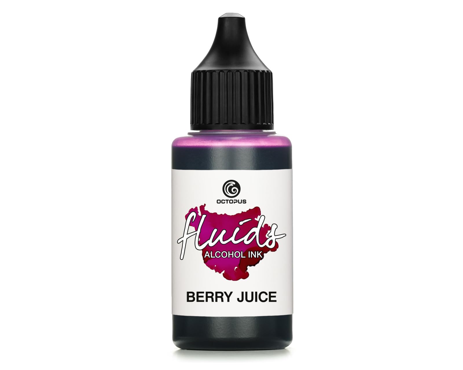 30ml Fluids Alcohol Ink Berry Juice for Fluid Art and Resin, Violett