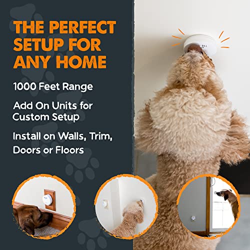 Mighty Paw Smart Bell 2.0 Dog Doorbells for Potty Training Wireless