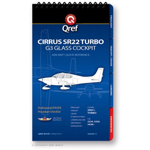 Cirrus SR22 G3 Turbo Qref Checklist Book