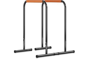 ATEEDGE Parallel Bars, Adjustable Dip Bars for Home, Calisthenics Bar, Functional Heavy Duty Dip Stand Station
