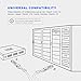 10Gtek SFP+ DAC Twinax Cable, Passive, Compatible with Intel XDACBL1M, 1 Meter(3.3ft)