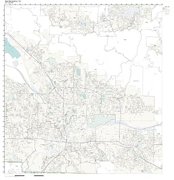 San Bernardino Zip Code Map
