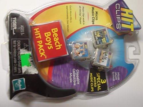 Hit Clips Micro Music System Beach Boys Hit Pack