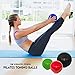 Fitness Republic Pilates Weighted Ball | Small Fitness Toning Ball for Workout | Flexible Anti-Burst Fitness Toning Ball for Pilates Exercises and Physical Therapy
