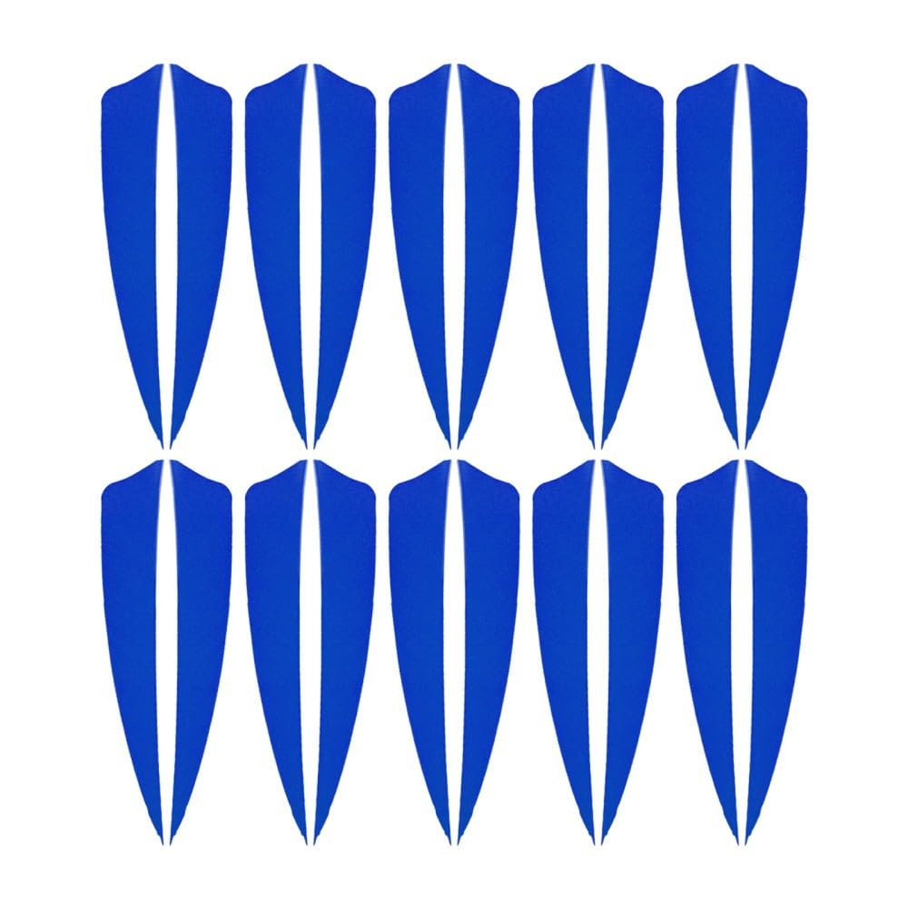 DONGKER Archery Fletchings,20pcs 4" Arrows Turkey Feather Fletching Vanes for DIY Archery Hunting,Target,Shooting