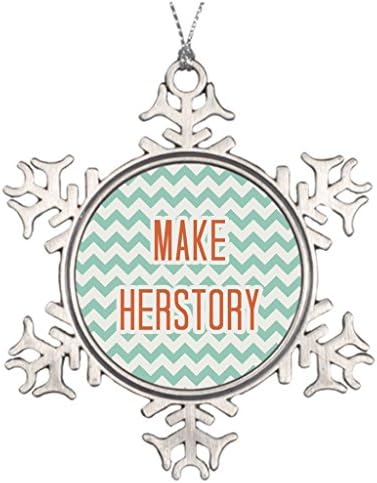 Unique fly Christmassnowflake Ornaments Herstory Snowflake Snowflake Ornament Feminist