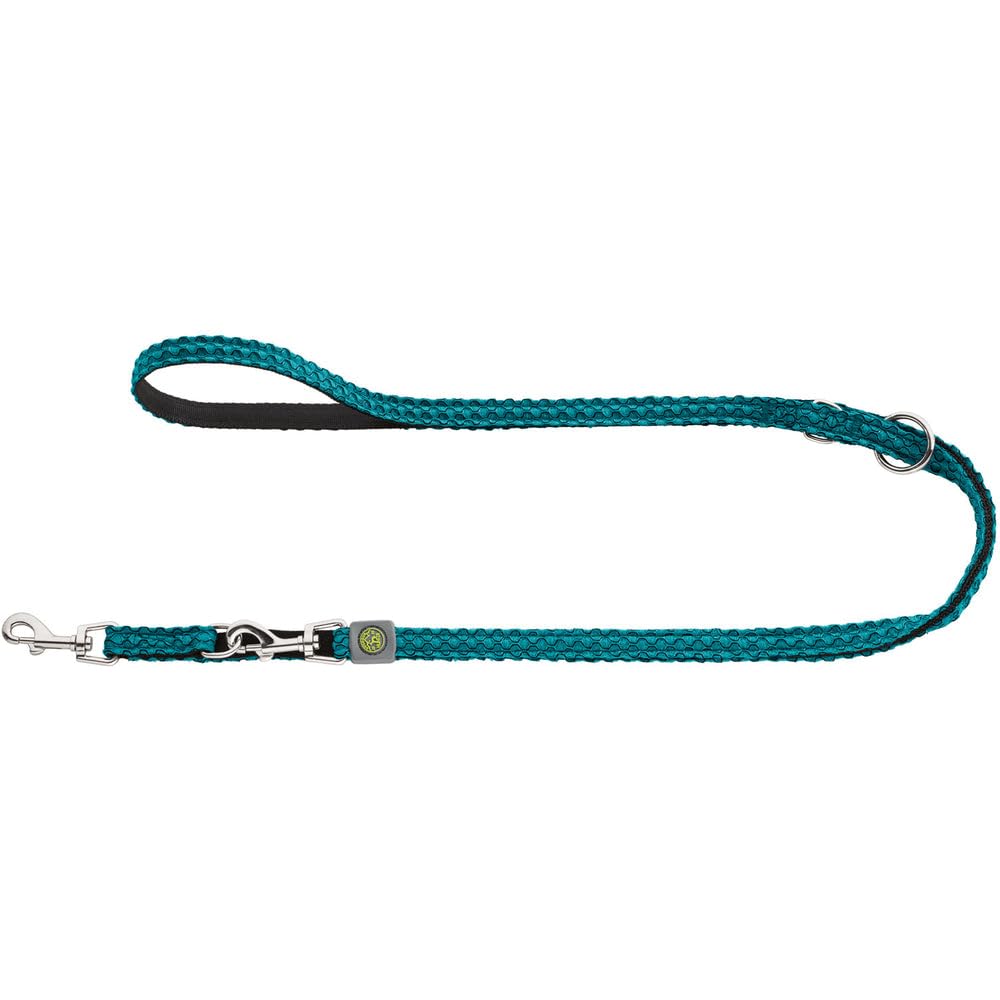 HUNTER HILO COMFORT harness for small dogs, with mesh material and reflective elements,turquoise,1,5 x 200 cm