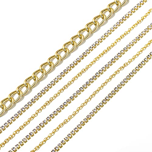 Layered Waist Chain Belt For Women and Girls Sexy Crystal Body
