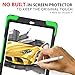 ZenRich iPad 5th/6th Generation Case, iPad 9.7 Case 2017/2018 with Rotatable Kickstand,Hand Strap and Shoulder Strap zenrich Heavy Duty Shockproof Case for A1822/A1823/A1893/A1954 Grass Green