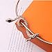 Jemry and Jewelry Personality Crystal Small Snake Winding Shape Pendant Necklace 