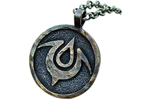 Baldur Jewelry - Fire Emblem Fire Element Necklace - Fire Emblem Necklace Pendant - Fire Emblem Awakening Jewelry - Fire Emblem Pendant - Fire Emblem Jewelry - Fire Emblem Charms Amulet