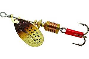 AMERISTEP Mepps Aglia Plain Treble Spinner Brown Trout 1/8 Oz