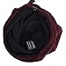 FORBUSITE Slouch Beanie Hats for Men Winter Summer Oversized Baggy Skull Cap (Claret/Black)