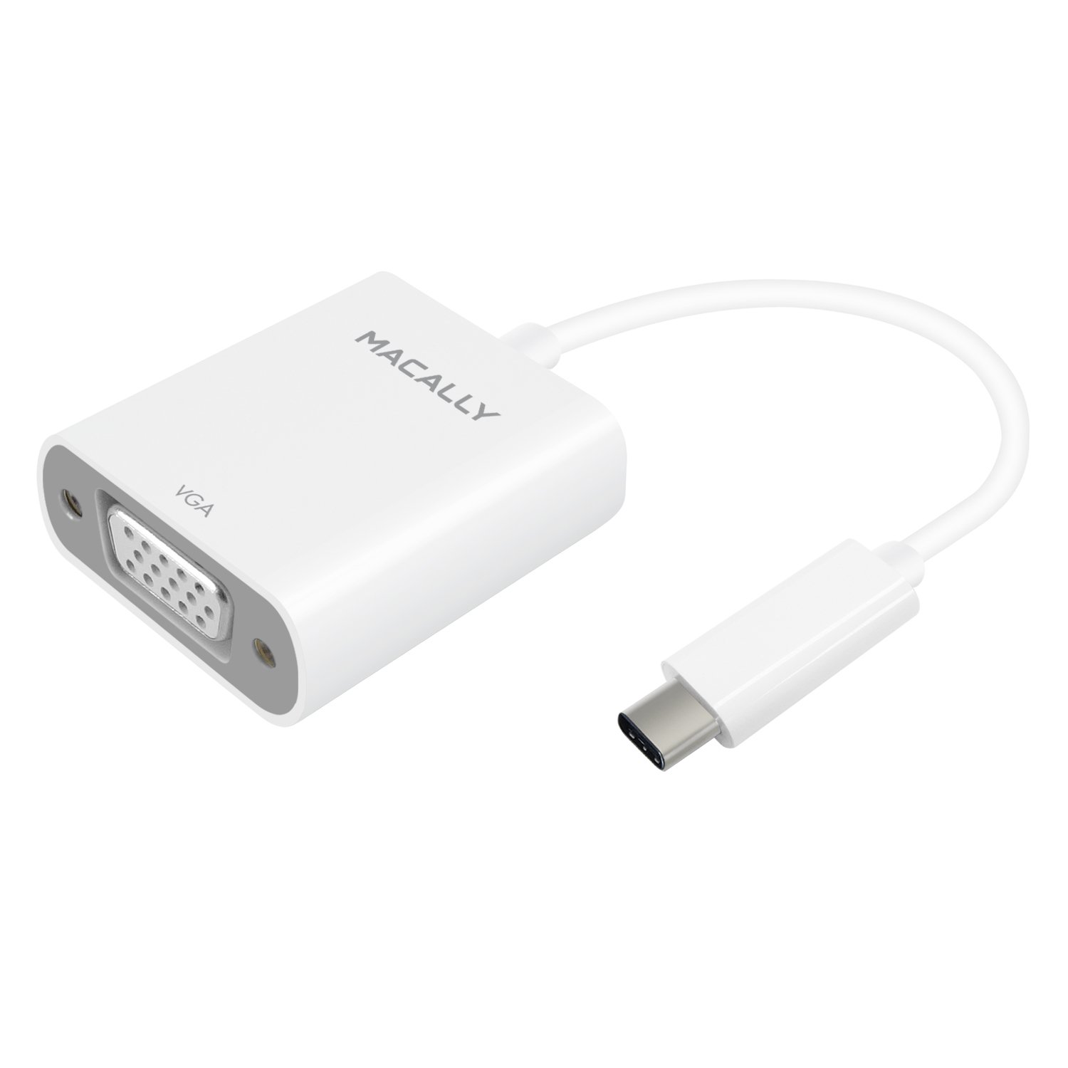 MacAlly UCVGADP USB-C to VGA Adapter for MacBook, MacBook Pro