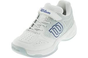 WILSON Stroke Junior Tennis Shoe (White/Blue)